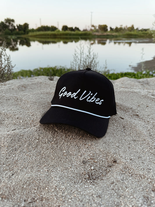 Good Vibes Script Hat